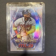 Ronald Acuna Jr.  2023 Topps Series 1 Stars of the MLB Chrome #SMLBC-3 Braves