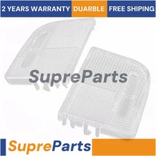 1 Pair Interior Dome Light Cover Roof Map Light Lens For Honda Accord CR-V Civic