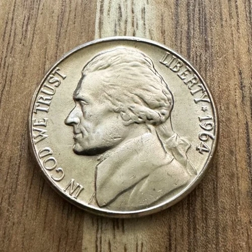 1964-D Jefferson Nickel — photo from another recent sale
