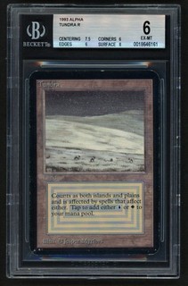 BGS 6 Alpha Tundra MTG Alpha Magic Kid Icarus