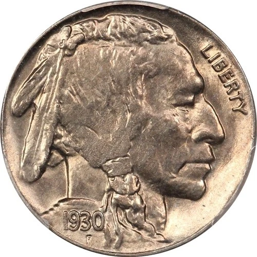 1930 PCGS MS63 Choice BU Buffalo Nickel - Lustrous, Original, Lightly Toned