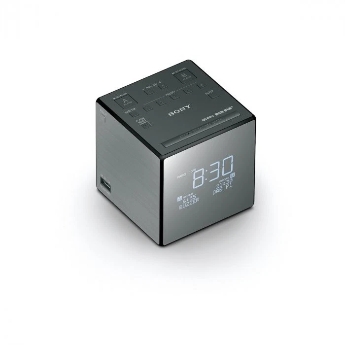 SONY XDRC1DBP Radio DAB+ Negra Con Pantalla LED