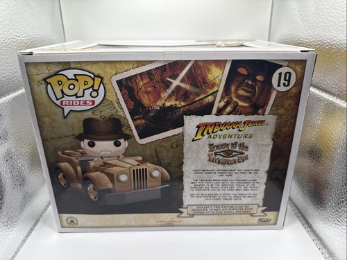 Funko Pop! Rides: Indiana Jones - Indiana Jones - Disney (DIS) (Exclusive) #19 - Picture 2 of 6