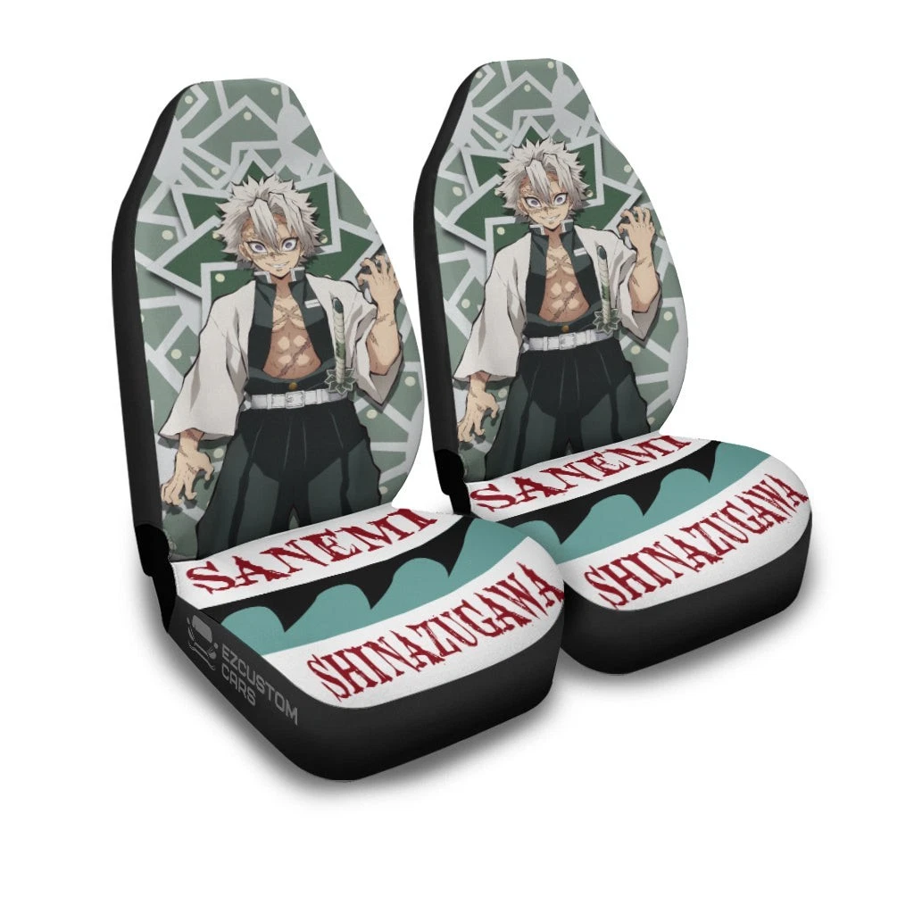 Sanemi Shinazugawa demon Car Seat Covers Set Of 2 Unive