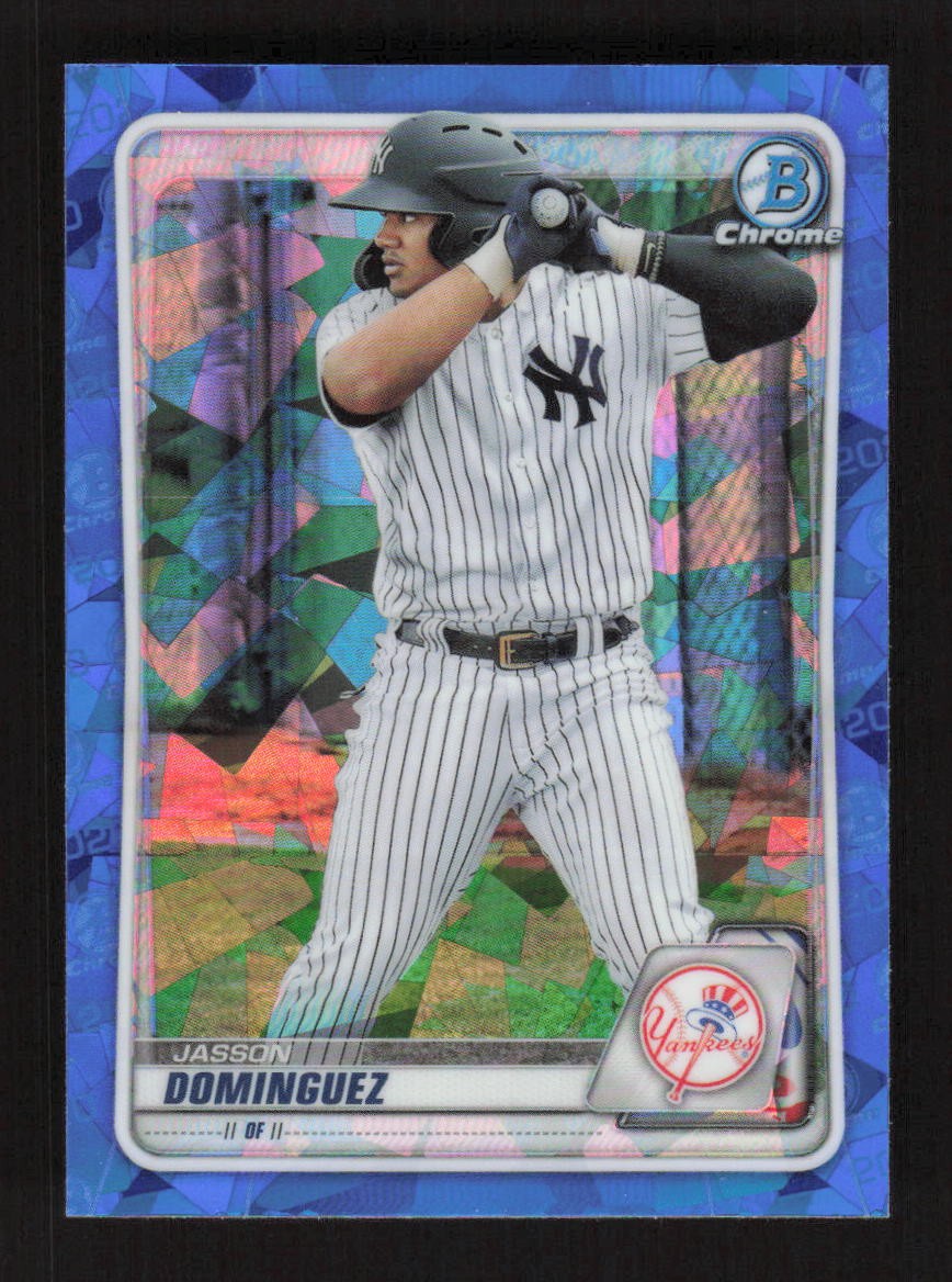 Jasson Dominguez 2020 Bowman Draft Sapphire Edition #BD-151