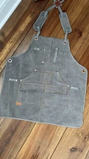 Workshop Kitchen Bib Apron with Pockets - New without Tag