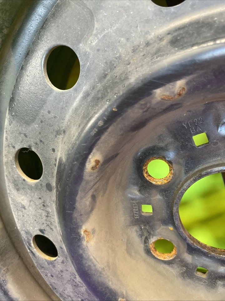 Ford Taurus 1994 1995 1996 1997 1998 1999 15" x 6" negro 12 agujeros rueda de acero Foto 4 de 4