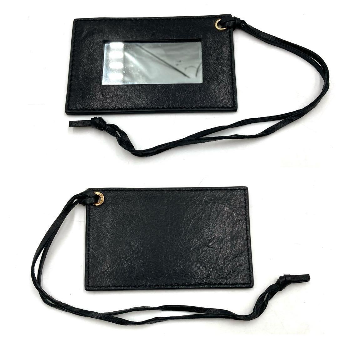 Balenciaga Giant City Black Leather 2Way Handbag Shoulder Bag Used Japan thumbnail 17