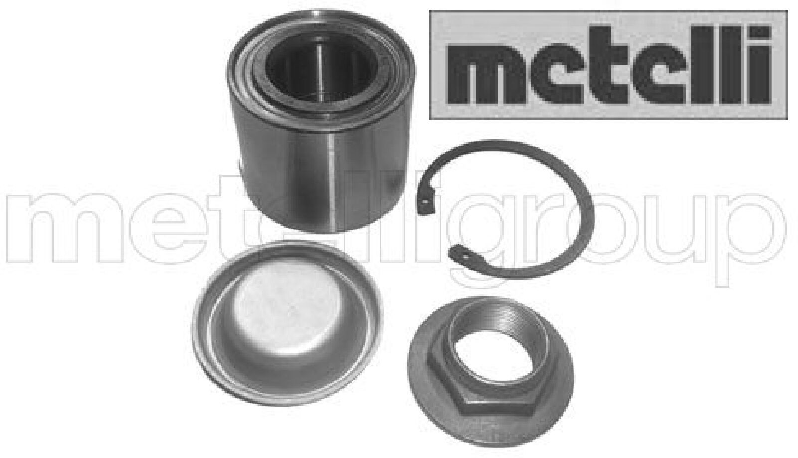 metelli 19-2776 Radlagersatz Radlager Satz Hinterachse Hinten