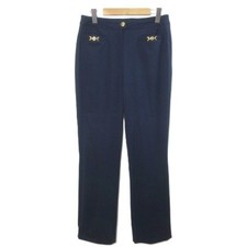 ESCADA Margaretha Ley Vintage Pants Virgin Wool Gold Hardware 38 Used