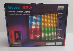 Guirlande Lumineuse Rideau Govee Avec WiFi Et Bluetooth - Effet Rideau De Lumière Pour Décoration Intérieure