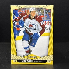 2024-25 O-Pee-Chee Yellow #317 Sean Walker - Carolina Hurricanes 