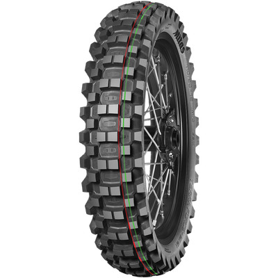 MITAS Motorradreifen 90/100 - 14 M/C TT 49M TERRA FORCE-MX MH (RED-GREEN) (IND)