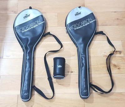 2x Crane Badmintonschlägerkoffer & Federballkoffer