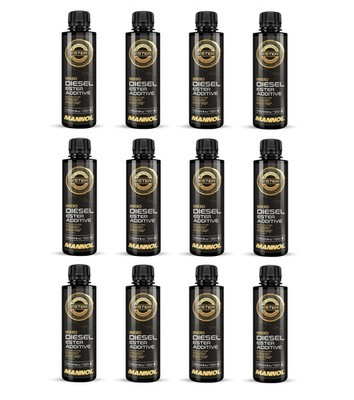 MANNOL Diesel Ester Additive 9930 Kraftstoffzusatz Diesel-Zusatz 12 x 250 ml