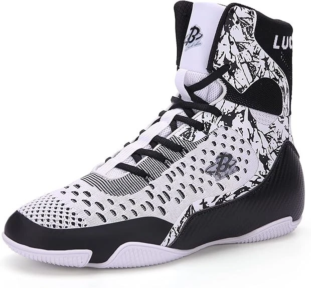 Высокий верхний бокс обувь легкий дышащий тренировочная обувь для бокса, MMA и т.д. - Изображение 2 из 4