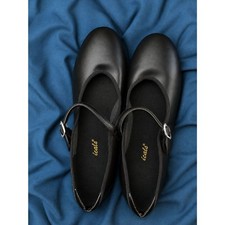 Theatricals Black Tap Shoes   Child Size 2.5