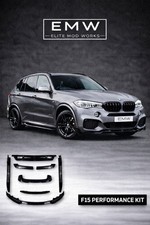 BMW X5 F15 M PERFORMANCE BODY KIT. GLOSS BLACK.