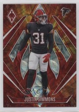 2024 Panini Phoenix FireBurst 46/350 Justin Simmons #92 10y3