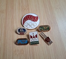 6er-Set Olympia Pins Moskau 1980 Sowjetische ...