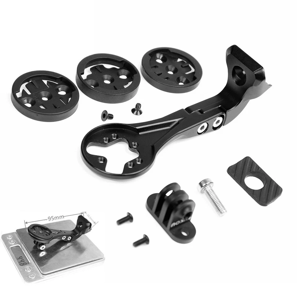 Fahrradcomputer Halterung für Garmin Perfect Fit für Trek MADONE SLR79 Schwarz - Bild 4 von 4