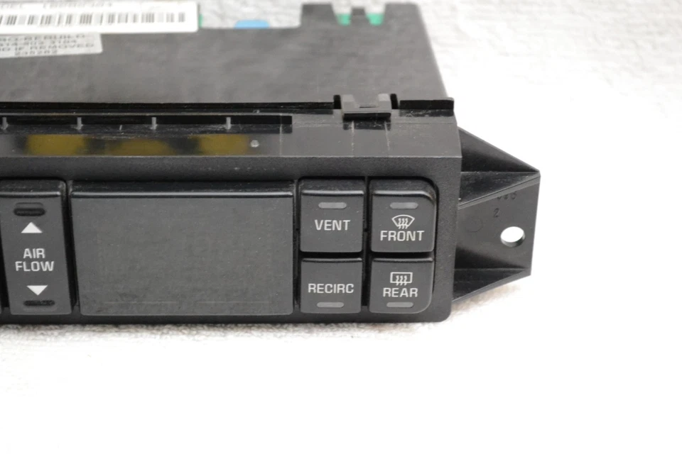1997-2005 Buick Park Avenue Heater A/C Temperature HVAC Climate Control Switch - Image 3 of 4