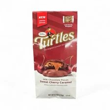 Turtles Sweet Cherry Caramel 6.3oz Milk Chocolate Pecan Clusters Limited Edition