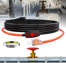 HEATIT Electric Heating Cable 3ft Heat Tape for Water Pipes Freeze Protection