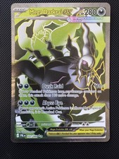 Mega Darkrai ex 101/084 ultra raro - negro tono (ojo de abismo inglés) casi nuevo