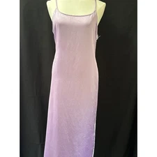 Women’s JW Anderson Spaghetti Strap Long Lavender Cocktail Dress 