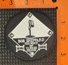 New York Yankees Public Address Announcer Bob Sheppard Remembrance Patch