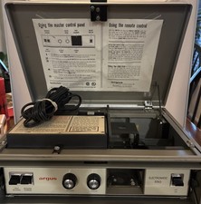 Vintage Argus Electromatic 550 Slide Projector Turns On And Lights