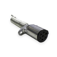 Velvac Single Grip Seven Way Plug with Spring Guard