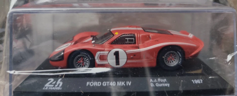 FORD GT40 MK IV (1967 ) 24H LE MANS COLLECTION N.#75 1/43 - Immagine 3 di 4