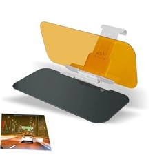 1 PC Car Sun Visor Eyepiece, 4.72" x 12.59" Stretch-Type 2 in 1 HD Day and