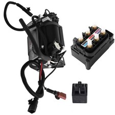 Pompa Compressore Sospensione Aria Posteriore + Blocco Valvole Per Audi A8 S8 D3 4E 2004-2010
