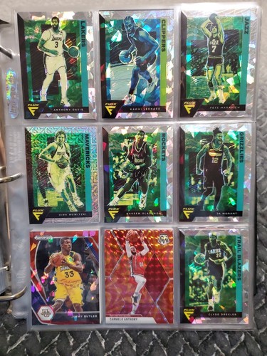 450 Basketball Karten Lot im Ordner - Bild 11 von 24