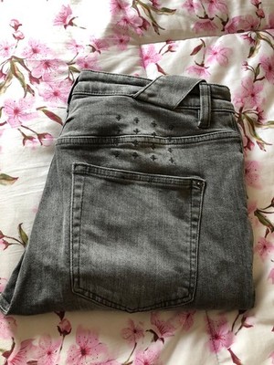 Ksubi Jeans Slim Fit Grey Größe 32 - Denim Stretch Herren