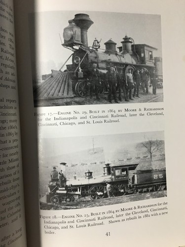 Cincinnati Locomotive Builders 1845-1868 hardcover, John H. White 1965 C-7 - Picture 7 of 8