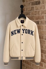 FW23 Kith for the New York Knicks Wool Collared Varsity Jacket M IN STOCK