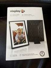 Nixplay 10.1 Inch Touch Screen Smart Digital Photo Frame Black