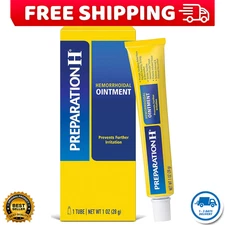 Preparation H Hemorrhoid Ointment, Itching, Burning and Discomfort Relief-1 Tube