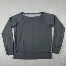 Nike Sweater Womens Size Medium Gray Casual Pullover Sweatshirt Ladies