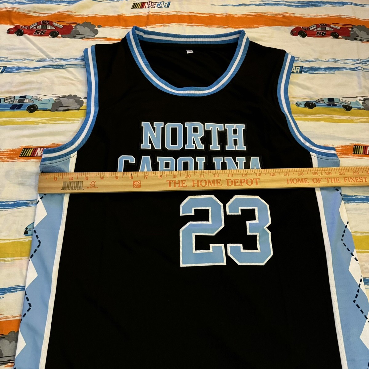 Retro Vintage UNC University Of North Carolina #23 Michael Jordan
