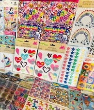 1289 MEGA Lot of Scrapbooking Stickers Great Variety Lots Of Themes
