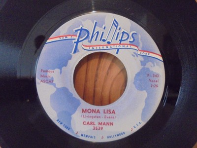 45 PHILLIPS INTERNATIONAL 3539 CARL MANN - MONA LISA - FOOLISH ONE MINT- (  SUN ) | eBay