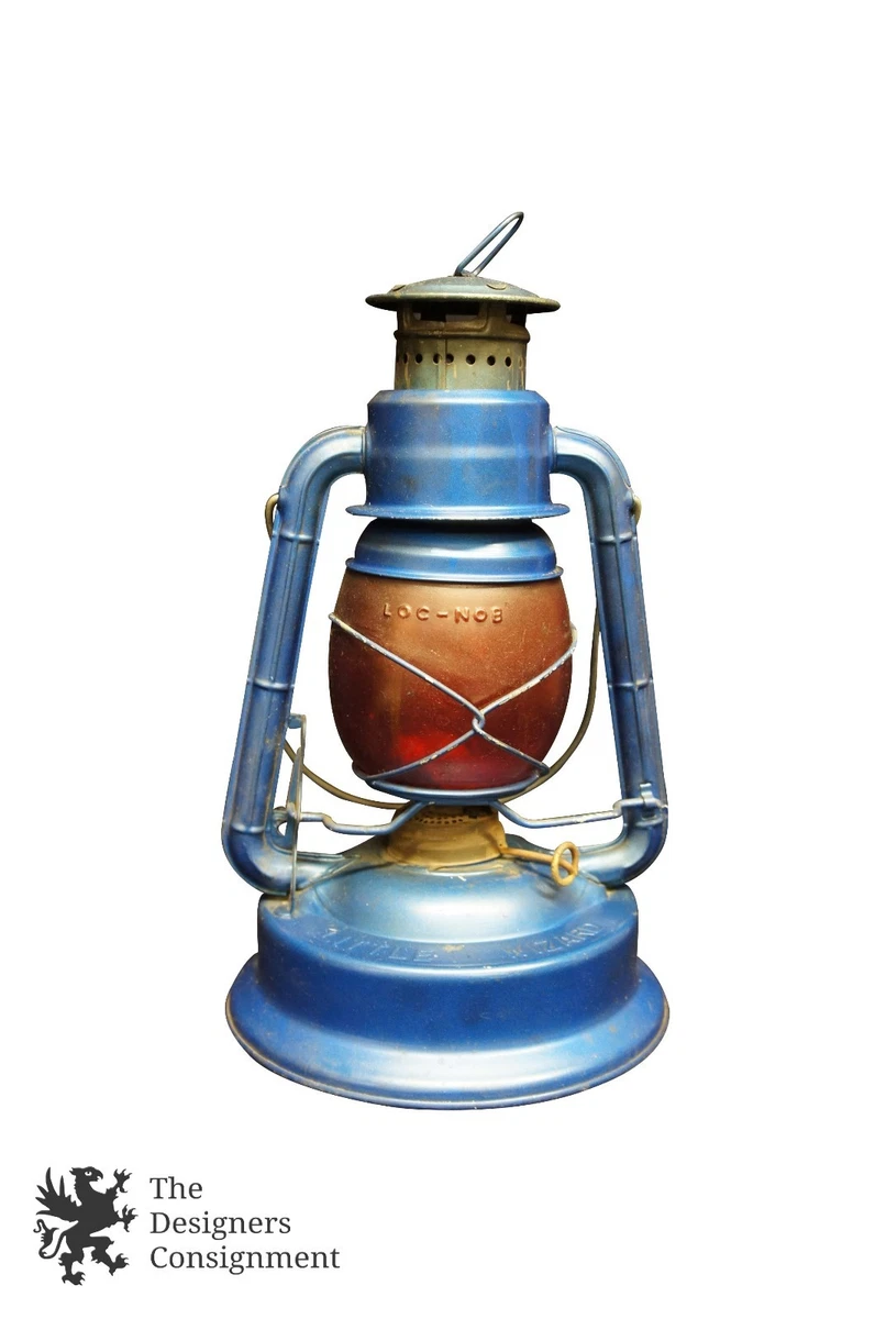 Vintage Dietz NO.1 Little Wizard Kerosene Lantern Lamp Loc Nob