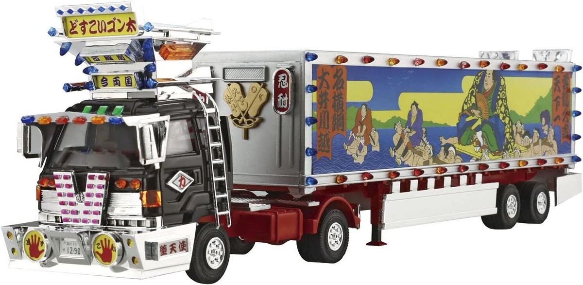 AOSHIMA Dekotora Mini Deko Next 1/64 No.1 Doskoi Gonta / Large
