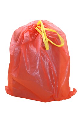 Duft Müllbeutel  ''Erdbeere / Bubblegum'' mit Zugband Müllsack, Abfallbeutel 60 L 