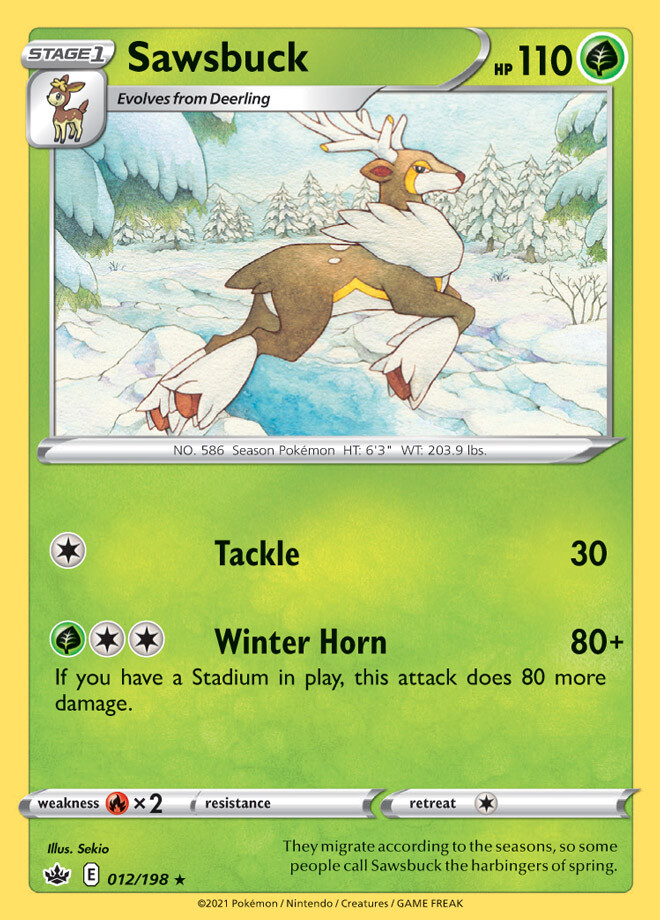 Pokemon Chilling Reign You Pick Holo, Reverse Holo, V, VMAX
